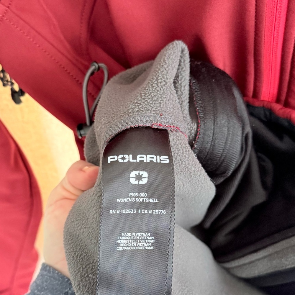 Polaris Atv Women's Softshell Jacket Size Small I… - image 3